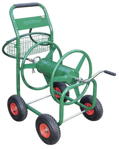 "Schlauchwagen, 100 m für 3/4" Schlauch, inklusive Ablagekorb image"