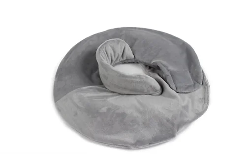 "Nacken-Wärmflasche mit Nackenfleece, grau image"