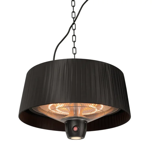 "Hängeheizstrahler Artix Compact Bright Hanging Black 1500 Watt image"