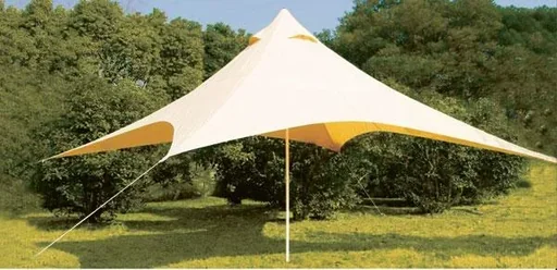 "Sonnensegel  Pyramide für Camping und Freizeit Set image"