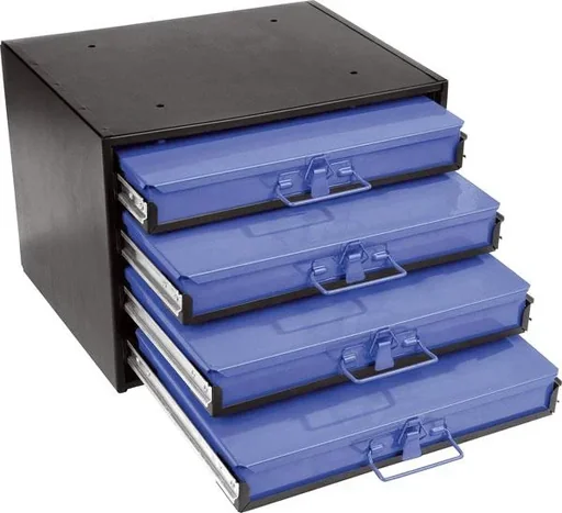 "Werkzeug Box inkl. 4 Sortimentskästen ohne Bestückung image"