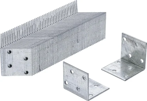 "Winkelverbinder 40 x 40 x 40 mm, 50 Stück image"