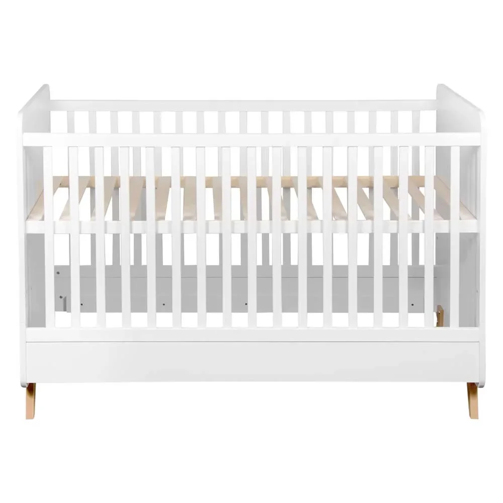 "Quax Loft Babybett umbaubar weiss 70 x 140 image"