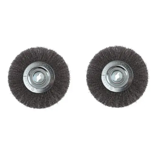 "Fugenbürste, Metall, 2er-Set zu 968744 2 in 1 Fugenturbo mit Fangbox image"