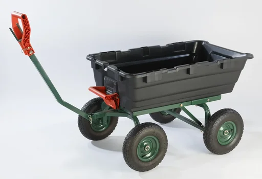 "Garten Transportwagen GMGW350, 350 kg Tragkraft, kippbar image"