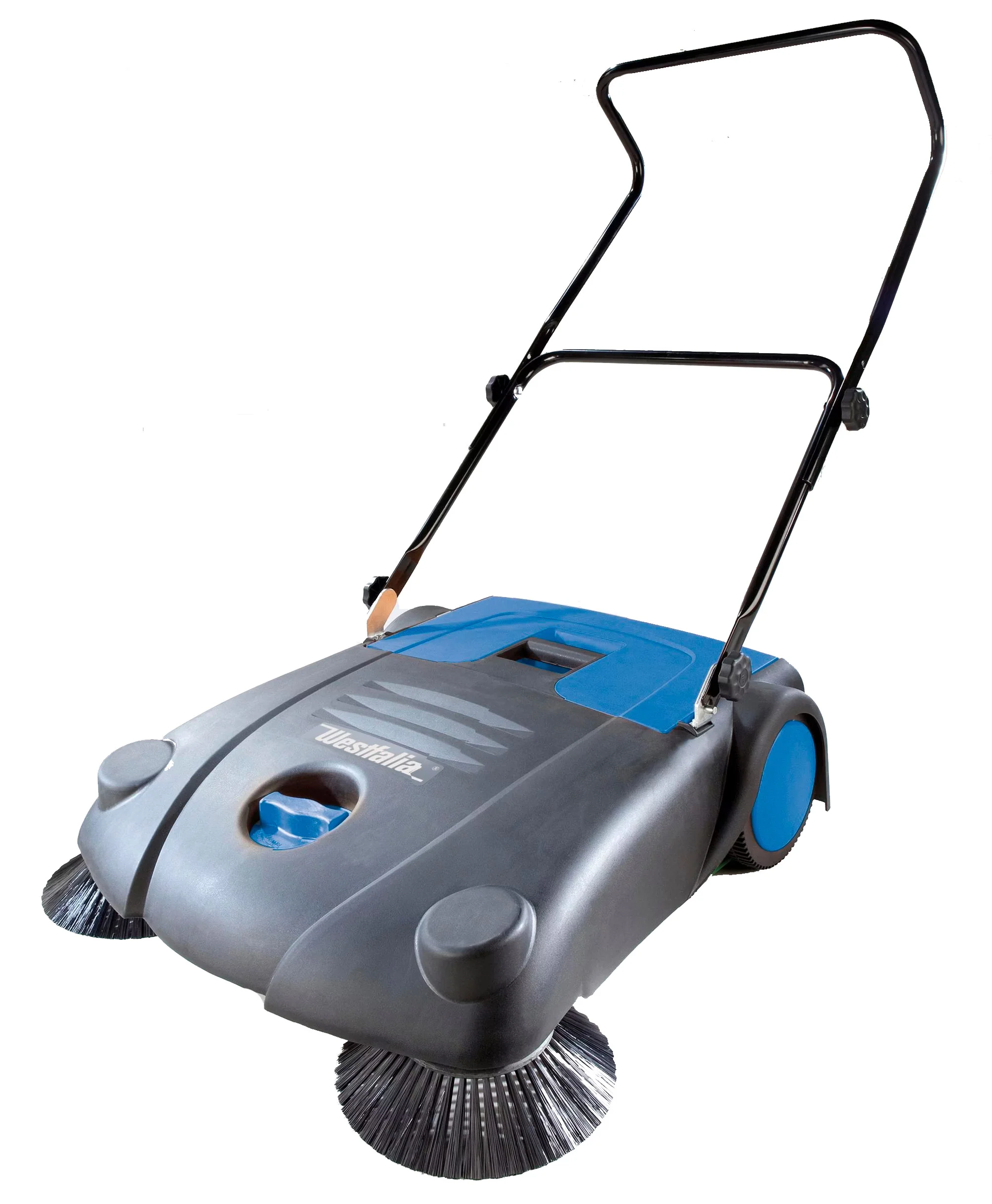 Kehrmaschine, 70 cm Arbeitsbreite, 14 Liter Schmutzbehälter