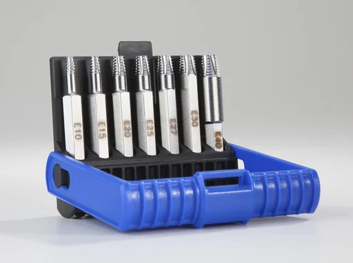 "Innenkeil-Schraubenausdreher Satz (Linksdreher) 7-teilig image"