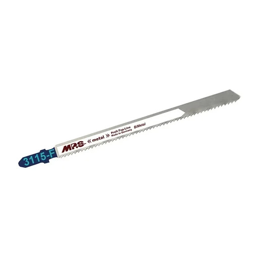"Bi-Metall-Stichsägeblatt gefräst und gewellt, GL 130/ VL 110 mm, ZT 2,0 mm/ 12TPI, 5er Pack image"