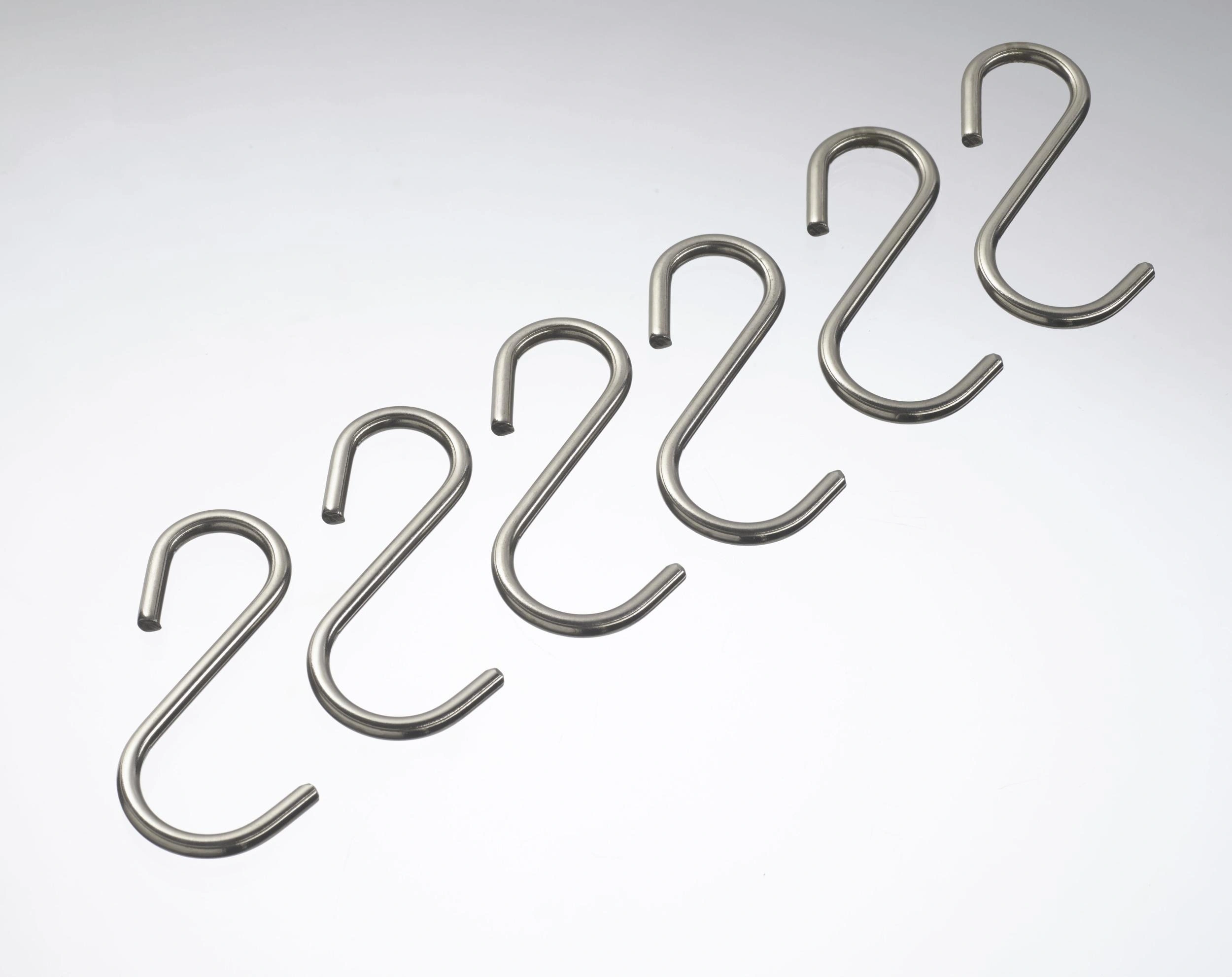 Westfalia Edelstahl Haken 6 Stück Set