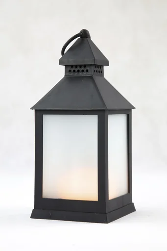 "LED Laterne mit Flammeneffekt, 23 cm image"