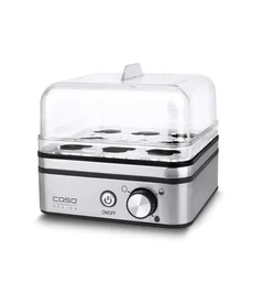 Eierkocher, für 8 Eier, Edelstahl, 400 Watt