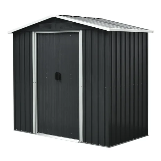 "Gerätehaus Düsseldorf II 64, Schiefer/Creme image"