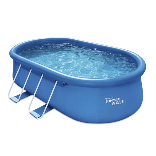 "Quick Set Pool 457 x 305 x 107 cm blau image"