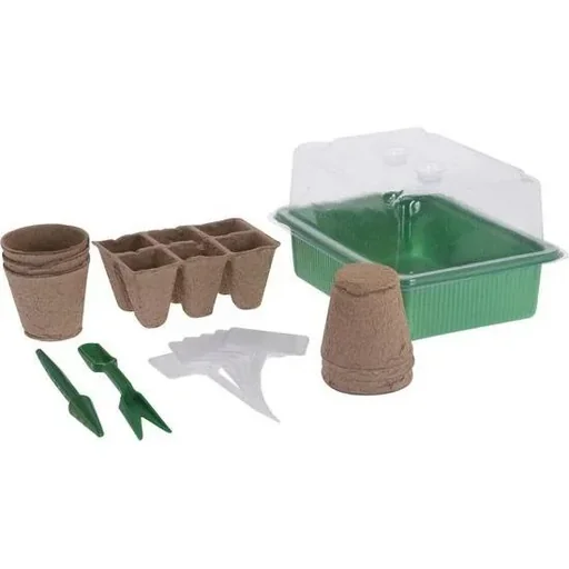 "Pro Garden Kitchenplants / Grow Set 17-teilig - Pflanzen, Blumen, Kräuter - Anfänger / Kinder image"