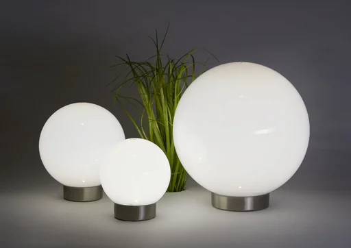"Solar Kugel mit weißer und Farbwechsel LED - 20cm image"