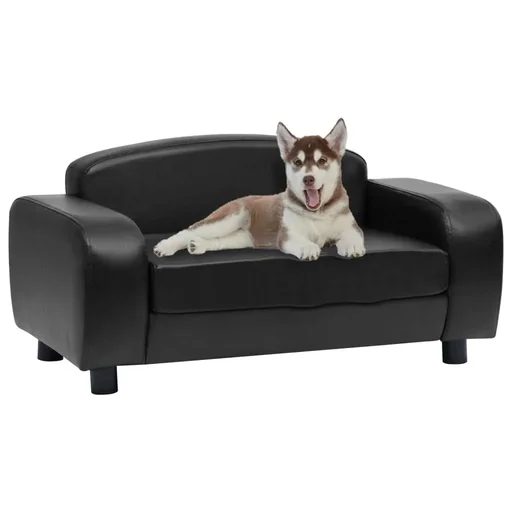 "Hundebank 80x50x40 cm Kunstleder z image"