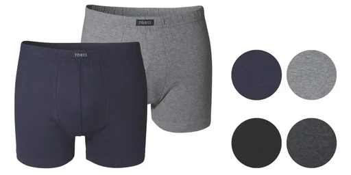 Retroshorts im 4er Pack, farblich sortiert