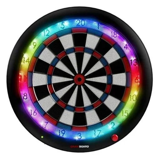 "Dartscheibe 3s Blue mit extra großen Tripple und Double Feldern (Kein Turniermass !) image"
