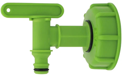 "IBC Adapter 2 Zoll mit kleinem Hahn image"