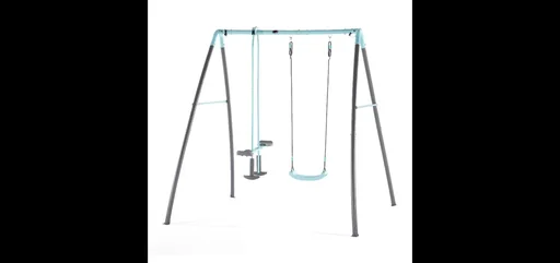 "Premium Metall Schaukelset mit Nebelsprühfunktion, Outdoor-Schaukelset, Kinder, Einzelschaukel, Tellerwippe image"