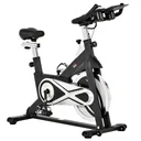 Fahrradtrainer Indoor Heimtrainer mit 18KG Schwungrad Home Gym Cycling Bike Trainer Fitnessfahrrad Stufenlos Widerstand