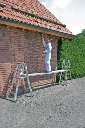"Teleboard Teleskop Alu Diele ausziehbar von 1,74 bis 2,98 m Länge image"