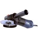 AGM1087 Winkelschleifer 850W - 125mm - Elektronische wiederlaufschutz - Spindelarretierung - Soft griff - Mit Schraubens