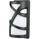 VT-745 Wandleuchte für den Außenbereich - Fassung E27 - Schwarz