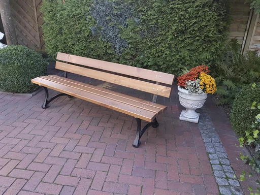 "Parkbank Salzburg, braun lackiert image"