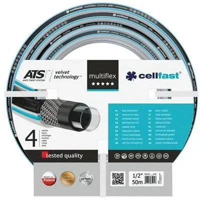 "CELLFAST - GARTENSCHLAUCH - MULTIFLEX ATS VARIANT VT - 1/2" - 50 m image"