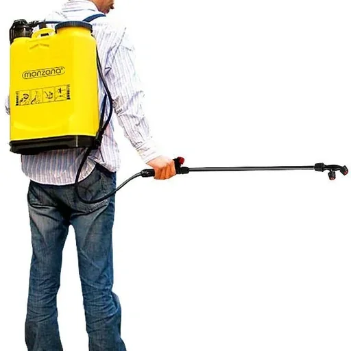 "Drucksprüher 16l, 46,5 x 33 x 17,5cm, gelb-schwarz image"