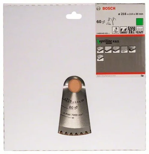"Kreissägeblatt "Optiline Wood", 216 x 30 x 2,0 mm image"