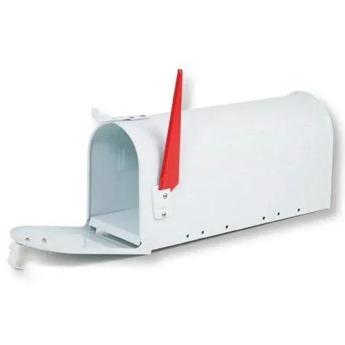 "Burgwächter US Mailbox Weiß image"