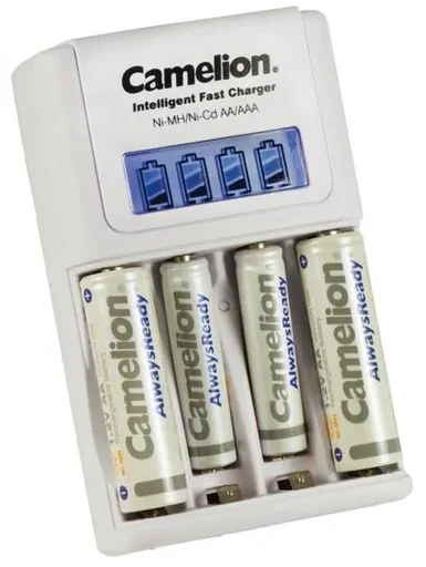 "Steckerladegerät inkl. 2 x AA + 2AAA AlwaysReady Akkus image"