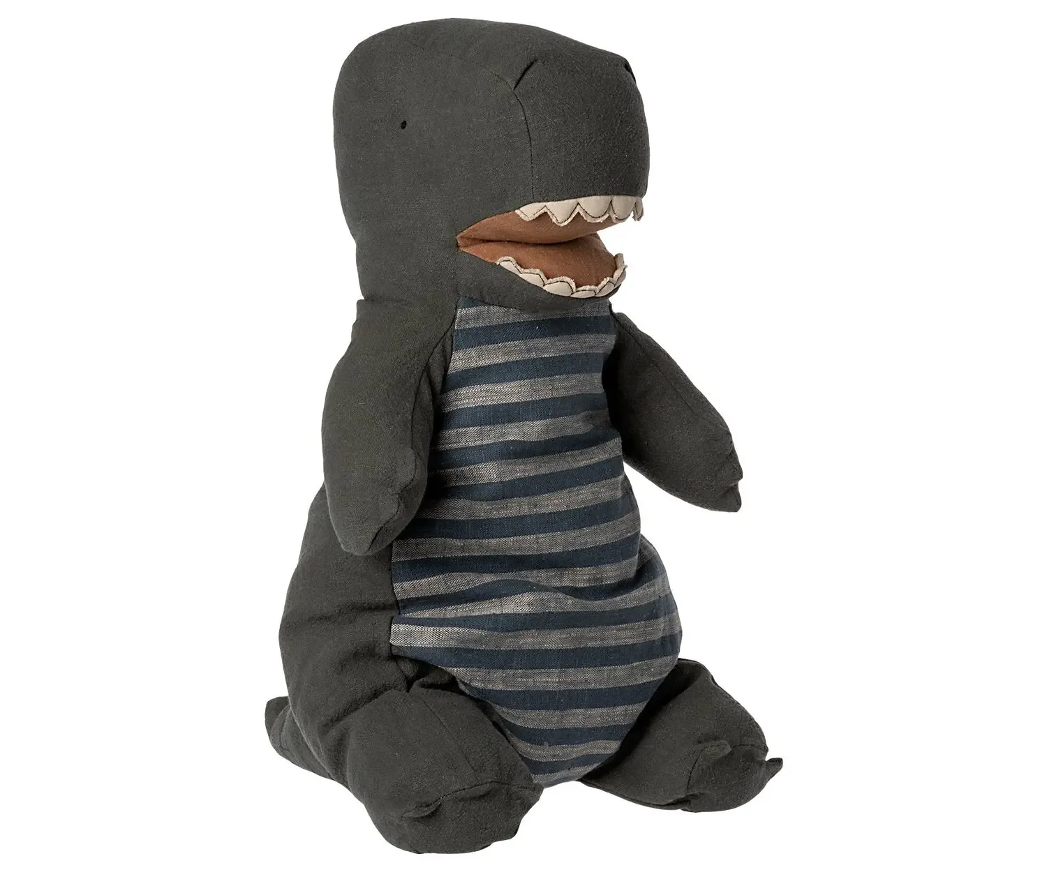 "Maileg Plüschtier, Kuscheltier, Stofftier - Gantosaurus, Groß, Farbe: Dunkelgrün image"