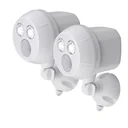 LED Scheinwerfer MB380 mit Bewegungsmelder 2er Pack weiß 400 Lumen IP66