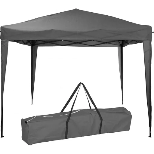 "Pro Garten-Party-Zelt Easy Up 300 X 300 X 245 Polyester Anthrazit image"