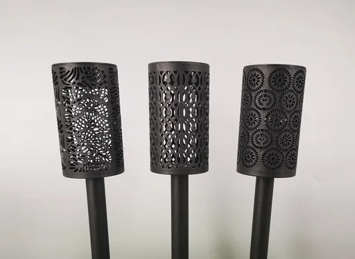 "Solar Ornament Gartenleuchten – 3er Set image"