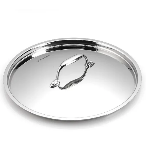 "Mehrzer - Deckel aus rostfreiem Stahl - Durchmesser 28 cm image"