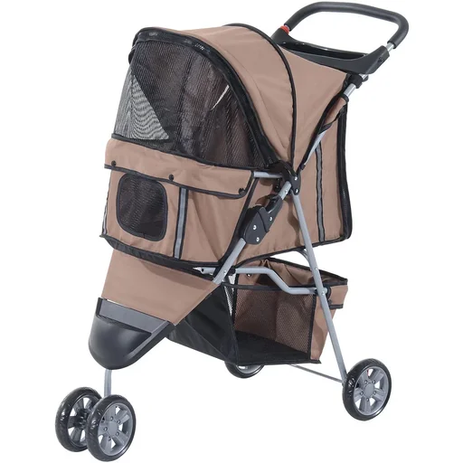 "Hundebuggy Hundewagen Kaffee image"