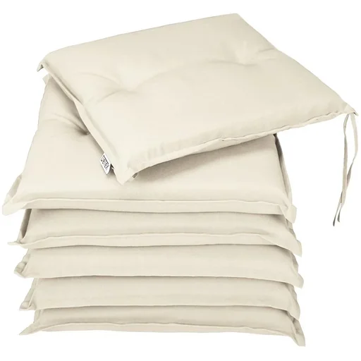 "Sitzkissen - 6er Set - Boston Creme - 43x39x5cm image"