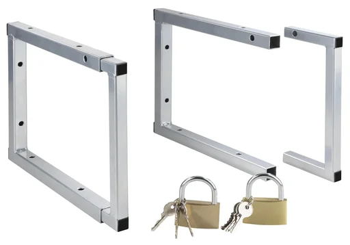 "Wand- und Deckenhalter 2-er Set mit Schlössern image"