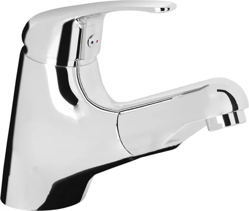 "STILO NEO Waschtisch-Einhebelmischer mit Brause chrom image"
