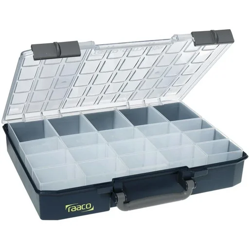 "Raaco Sortimentskasten 80 CarryLite 5x10 20 Trays image"
