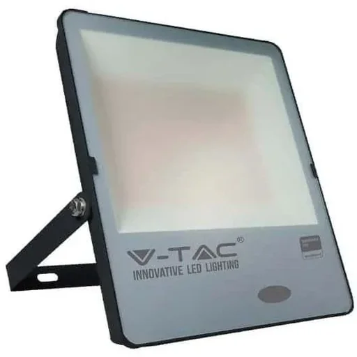"VT-167S LED-Flutlicht mit Tag/Nacht-Sensor - 150 W - 15000 Lm - 3000K - schwarz image"