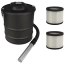 Aschesauger - 1200 W - 20 L - Inkl. Ersatz-HEPA-Filter