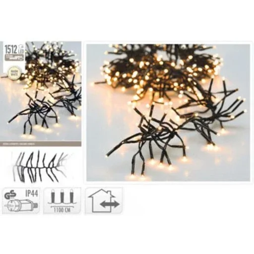 "Weihnachtsbeleuchtung - 11 Meter - Microcluster - 1512LED - Innen und Außen image"