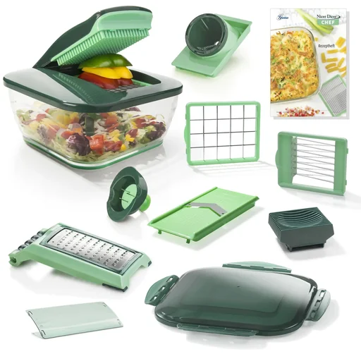 "Nicer Dicer Chef, Set 15-teilig + GRATIS dazu Rezeptheft image"