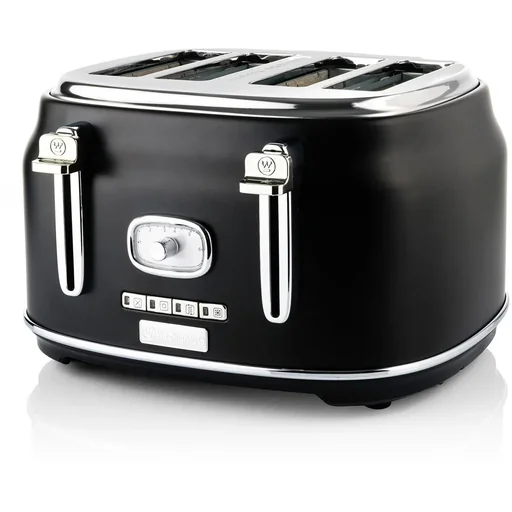 "Retro-Toaster - 4-Scheiben-Toaster - Schwarz image"