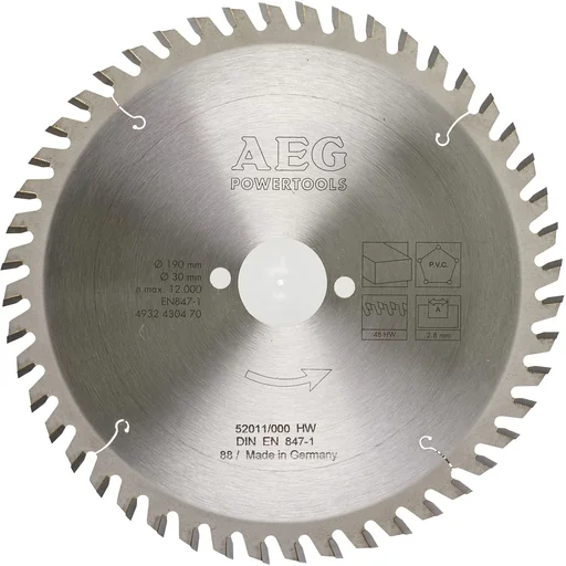 "Kreissägeblatt 190/30 mm (48 Zähne) image"